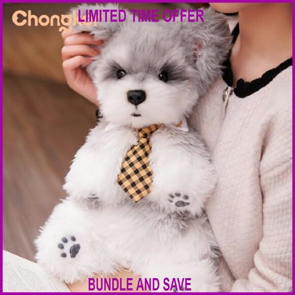 Handmade Realistic Dog Plush Backpack, 10L Capacity, Adjustable Straps main image 7